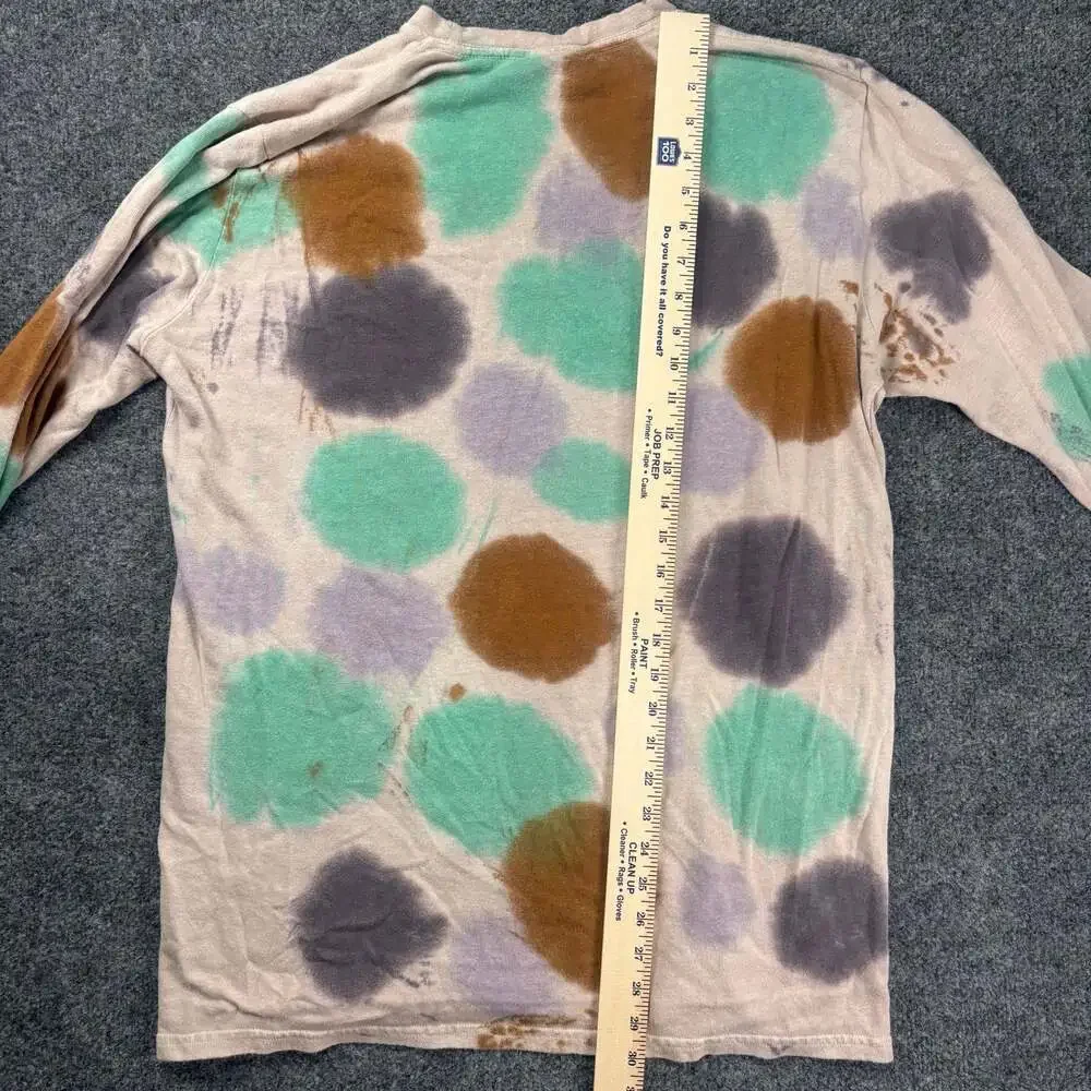Jungmaven Tie-Dye Long Sleeve Crewneck Shirt XL Hemp Organic Cotton